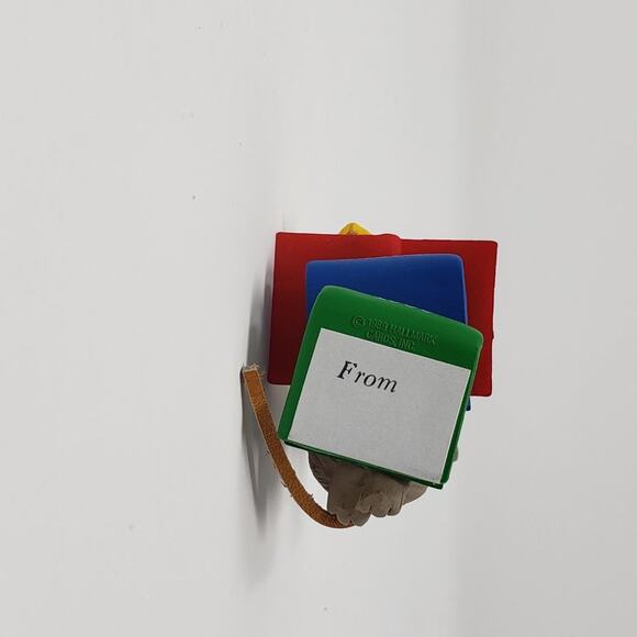 1989 Hallmark Teacher Handcrafted Keepsake Holiday Christmas Ornament. - Picture 9 of 10